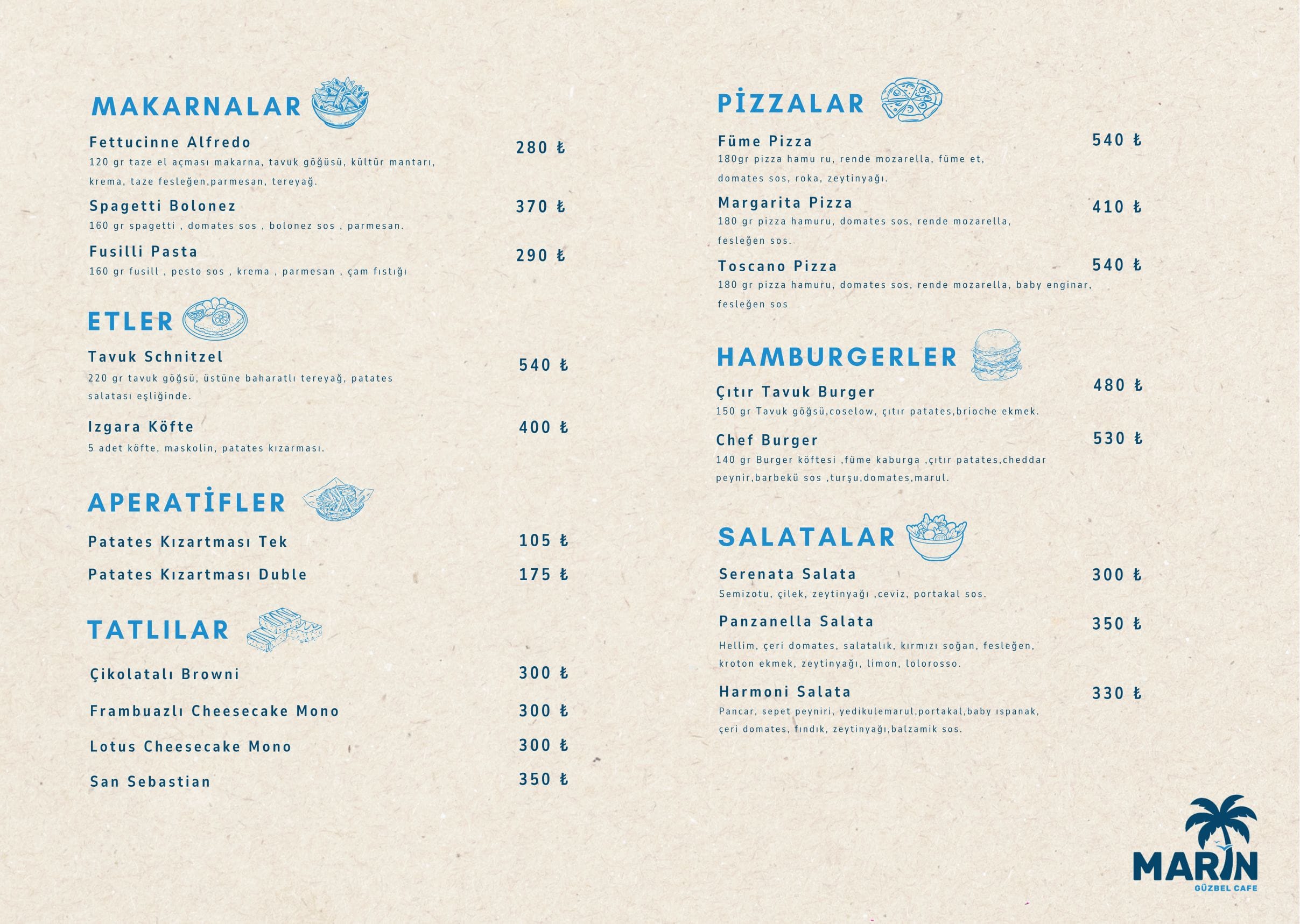 Marin Güzbel Cafe
